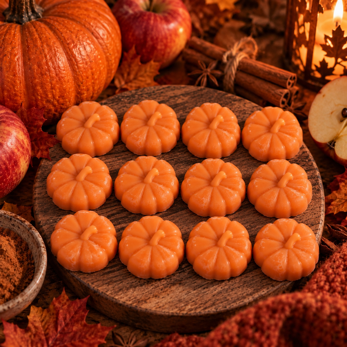 Pumpkin & Apple Spice Scented Soy Wax Melts